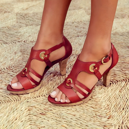 Variant image for Sandales Ouvertes Femme Confortables et Tendance – Design Moderne et Semelle Rembourrée-14