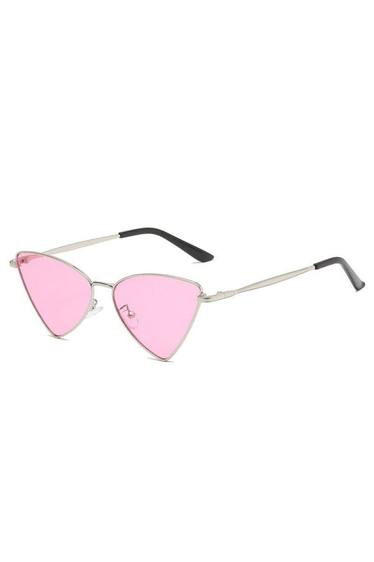 Lunettes de soleil œil de chat triangulaires