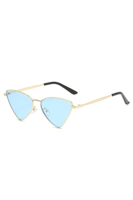Lunettes de soleil œil de chat triangulaires