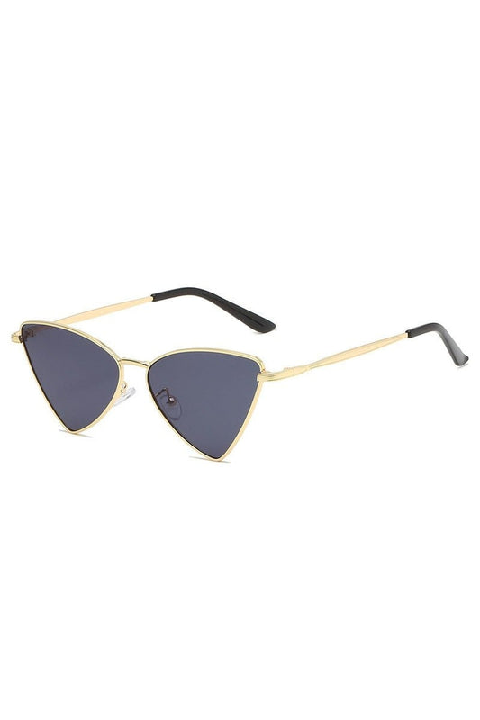 Lunettes de soleil œil de chat triangulaires