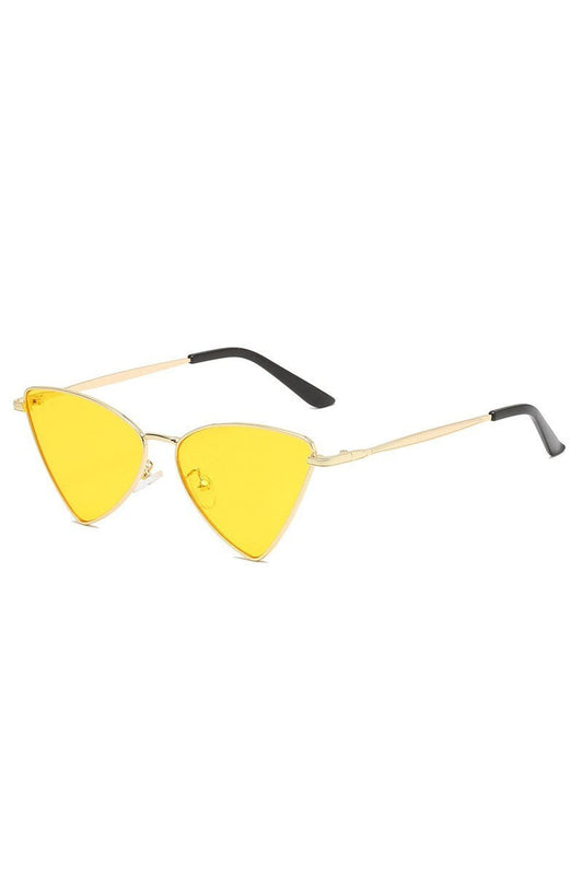 Lunettes de soleil œil de chat triangulaires