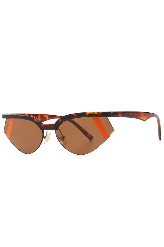Lunettes de soleil œil de chat vintage