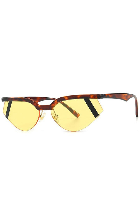 Lunettes de soleil œil de chat vintage