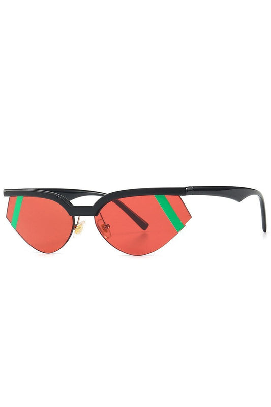 Lunettes de soleil œil de chat vintage