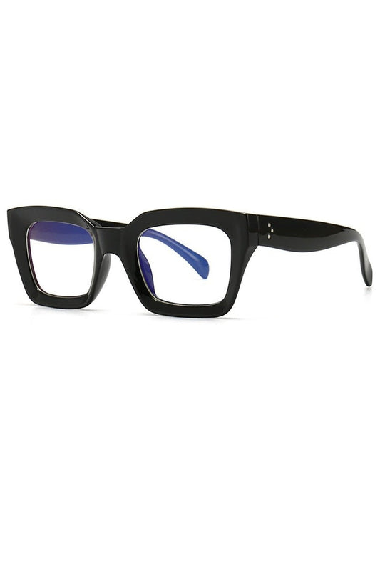 Lunettes de soleil carrées colorées vintage