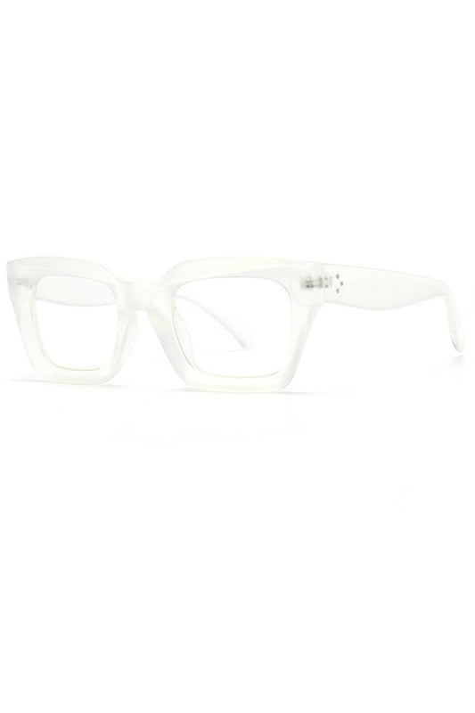 Lunettes de soleil carrées colorées vintage