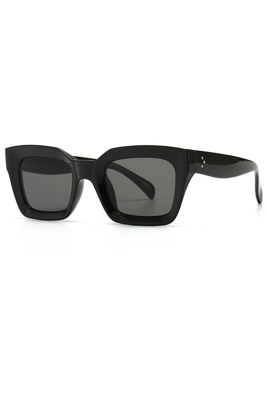 Lunettes de soleil carrées colorées vintage