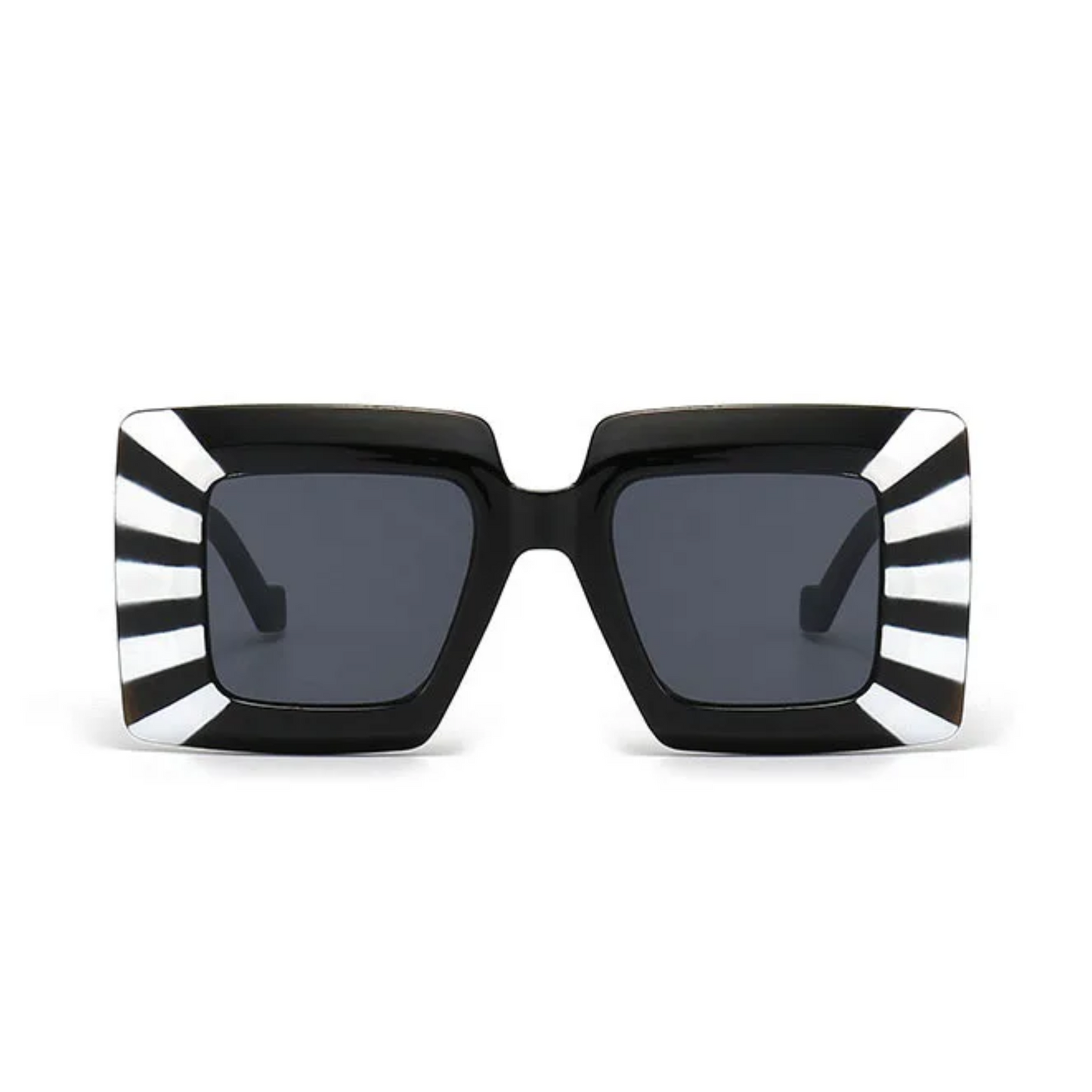 Lunettes de soleil carrées vintage surdimensionnées