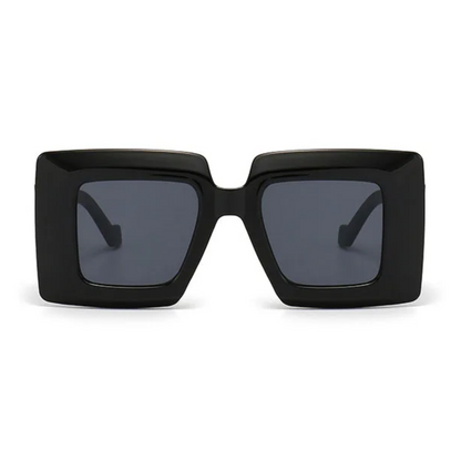 Lunettes de soleil carrées vintage surdimensionnées