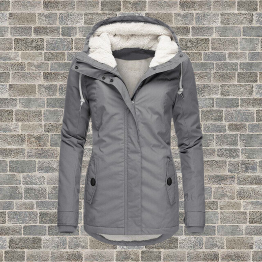 Veste d'hiver pour les femmes avec une veste de transition à doublure chaude pour les jours froids