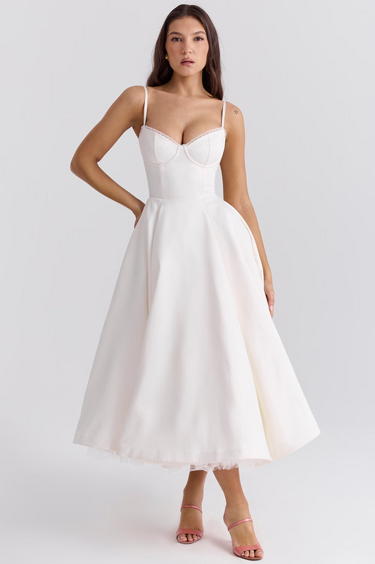 Variant image for Robe de soirée | Robe cérémonie femme printemps été | Sophie-16