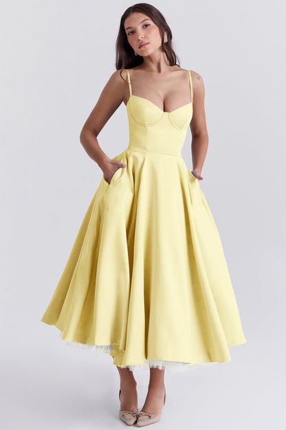 Variant image for Robe de soirée | Robe cérémonie femme printemps été | Sophie-26