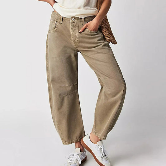 Variant image for Jean Femme Coupe Large | Jeans Femme Printemps Été | Salomé-5